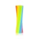 Colour Colorful plastic straws 10 pcs