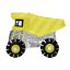 Vehicle Trolley 3D Dump Truck Foil Balloon 72 cm