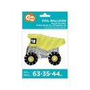 Vehicle Trolley 3D Dump Truck Foil Balloon 72 cm