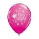 Hen Party Hen Night air-balloon, balloon 6 pcs 12 inch (30cm)