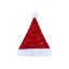 Christmas Santa Santa Claus adult hat with sequins 30x42 cm