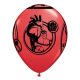Avengers Red air-balloon, balloon 6 pcs 12 inch (30cm)