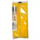 Colour Yellow plastic straw 50 pcs