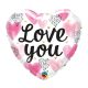 Love Hearts foil balloon 46 cm