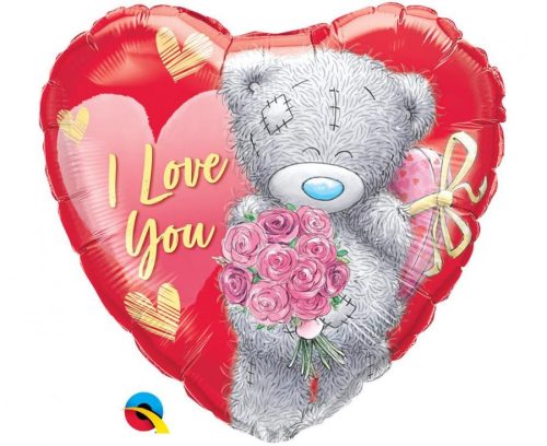 Teddy, I Love You foil balloon 46 cm