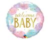 Welcome Baby Watercolor foil balloon 46 cm