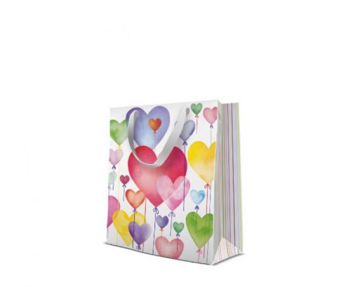 Balloon Lovely paper gift bag 20x25x10 cm