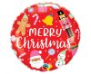 Merry Christmas Decorations Foil Balloon 46 cm