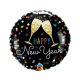 Happy New Year Happy New Year Champagne Glasses Foil Balloon 46 cm