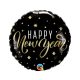 Happy New Year Stars Foil Balloon 46 cm