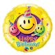 Happy Birthday Smiles foil balloon 46 cm