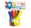 Happy Birthday Happy Birthday 9 Star Balloon, 5 pcs 12 inch (30cm)