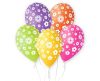 Flower Colorful air-balloon, balloon 5 pieces 12 inch (30 cm)