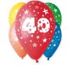 Happy Birthday 40 Star air-balloon, balloon 5 pcs 12 inch (30cm)