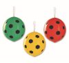 Football Balloon, 3-Pack 18 inch (45 cm) with Ribbon