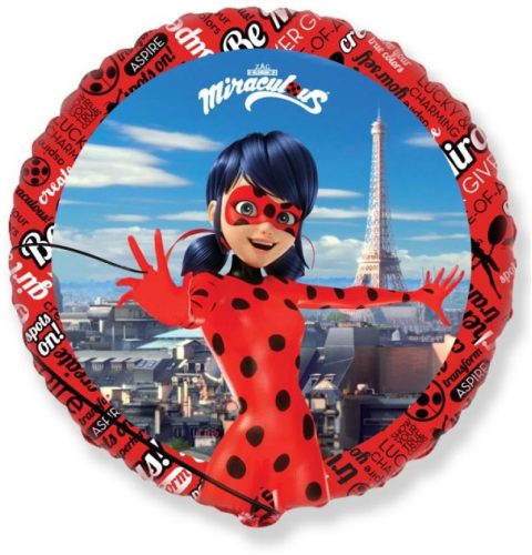 Miraculous Ladybug City foil balloon 46 cm (WP)