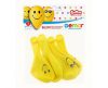 Smiley Yellow air-balloon, balloon 5 pieces 12 inch (30 cm)