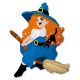 Witch Broom foil balloon 61 cm (WP)