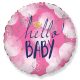 Hello Baby Girl foil balloon 48 cm