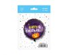 Happy Halloween Purple Foil Balloon 48 cm