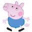 Peppa Pig Blue foil balloon 61 cm (WP)