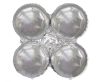 Silver Foil Balloon Holder 90 cm (WP)