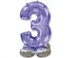 Silver Foil Balloon Holder 90 cm (WP)