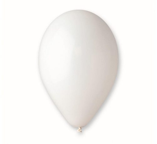 White White air-balloon, balloon 10 pieces 10 inch (26 cm)