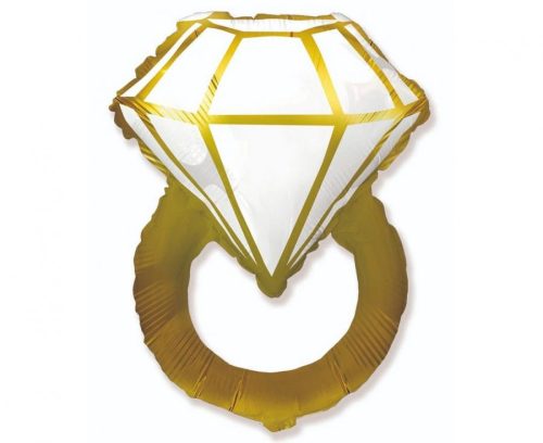 Gold Ring, Ring foil balloon 64 cm ((WP))