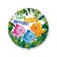 Gamer Happy Birthday Dino, Dinosaur Foil Balloon 46 cm (WP)