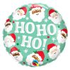 Christmas Santas foil balloon 46 cm