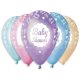 Baby Shower metallic air-balloon, balloon 5 pieces 12 inch (30 cm)