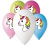 Unicorn Multicolor, Unicorn air-balloon, balloon 5 pieces 12 inch (30cm)