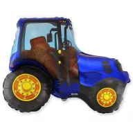 Tractor Blue foil balloon 94 cm (WP)