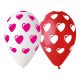 Heart Heart air-balloon, balloon 5 pieces 12 inch (30 cm)