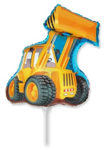 Vehicle Excavator Excavator Foil Balloon 36 cm (WP)