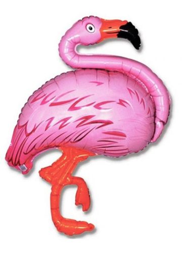 Flamingo Pink foil balloon 36 cm ((WP))