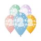 Happy Birthday 2 Star air-balloon, balloon 5 pieces 13 inch (33 cm)