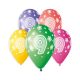Happy Birthday 9 Star air-balloon, balloon 5 pieces 13 inch (33 cm)
