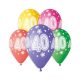 Happy Birthday 40 Star air-balloon, balloon 5 pieces 13 inch (33 cm)