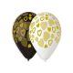 Golden Hearts, Heart air-balloon, balloon 5 pieces 13 inch (33 cm)