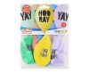 Hooray air-balloon, balloon 5 pieces 13 inch (33 cm)