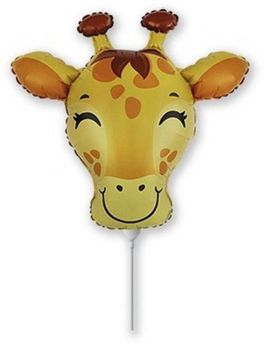 Giraffe Head foil balloon 36 cm ((WP))