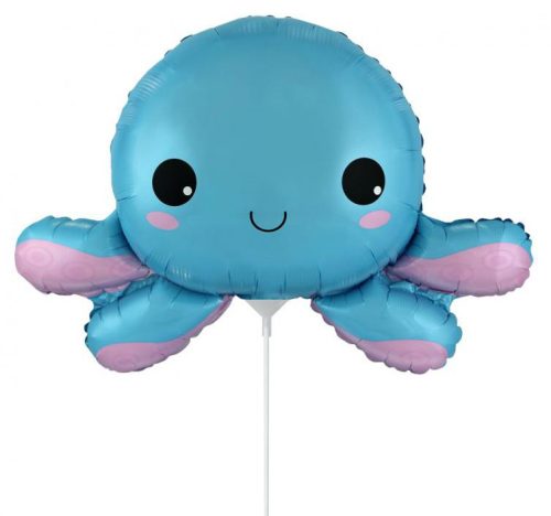 Octopus Happy foil balloon 36 cm ((WP))