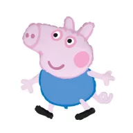 Peppa Pig Blue foil balloon 36 cm (WP)