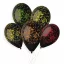 Marble air-balloon, balloon 5 pcs 13 inch (33cm)