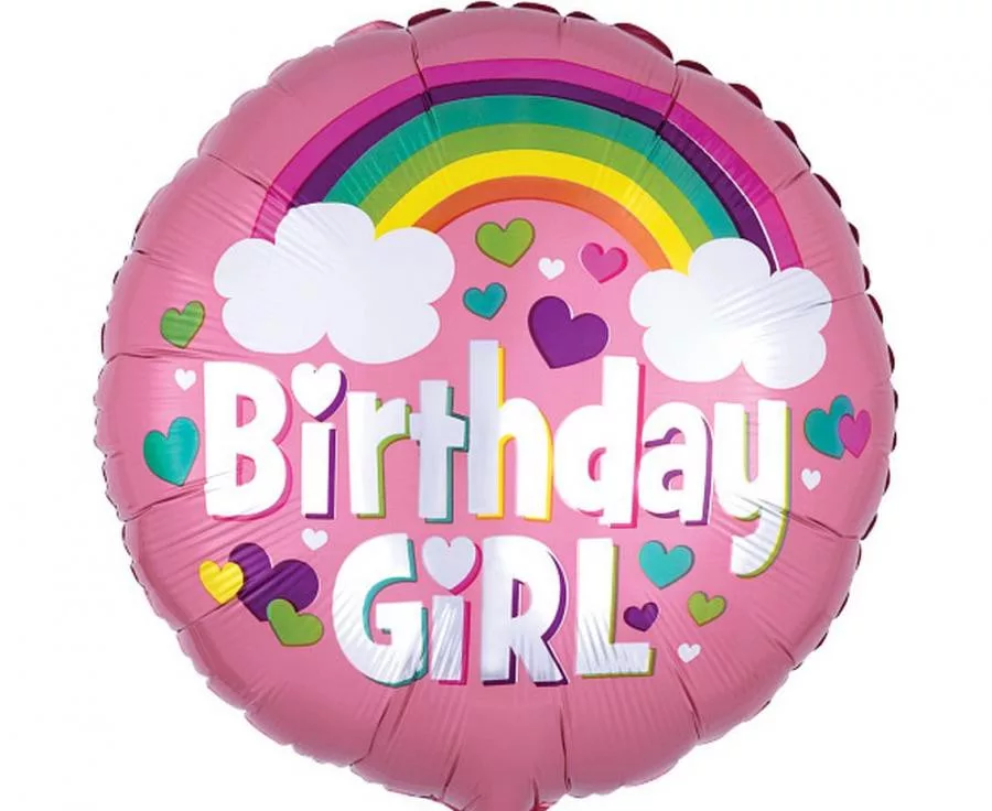 Golden Helium Decoration 1st Birthday Girl Foil Balloon Set at best price in Hyderabad
