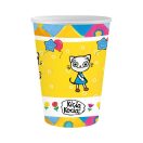 Cat Kitty Kitten paper cup 6 pieces 250 ml