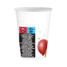 Party Balloon paper cup 6-piece set 250 ml