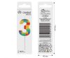 Colour Pick Blocks Building block number 3 candle, number candle